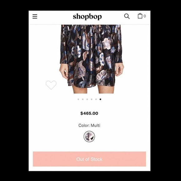 Ramy Brook Lurex Metallic Jacquard Shaina Dress. - Picture 9 of 11